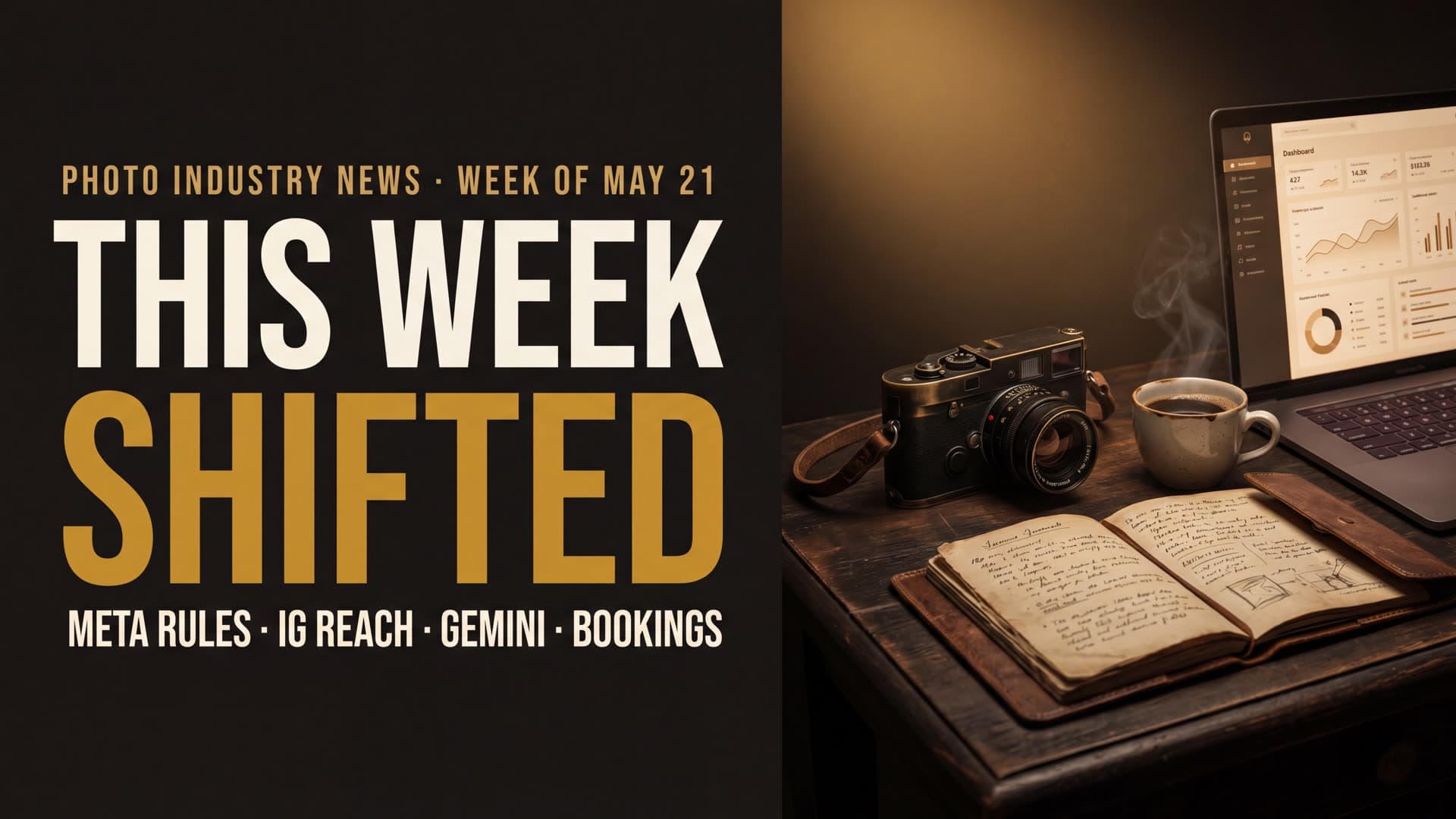 What changed for working photographers this week