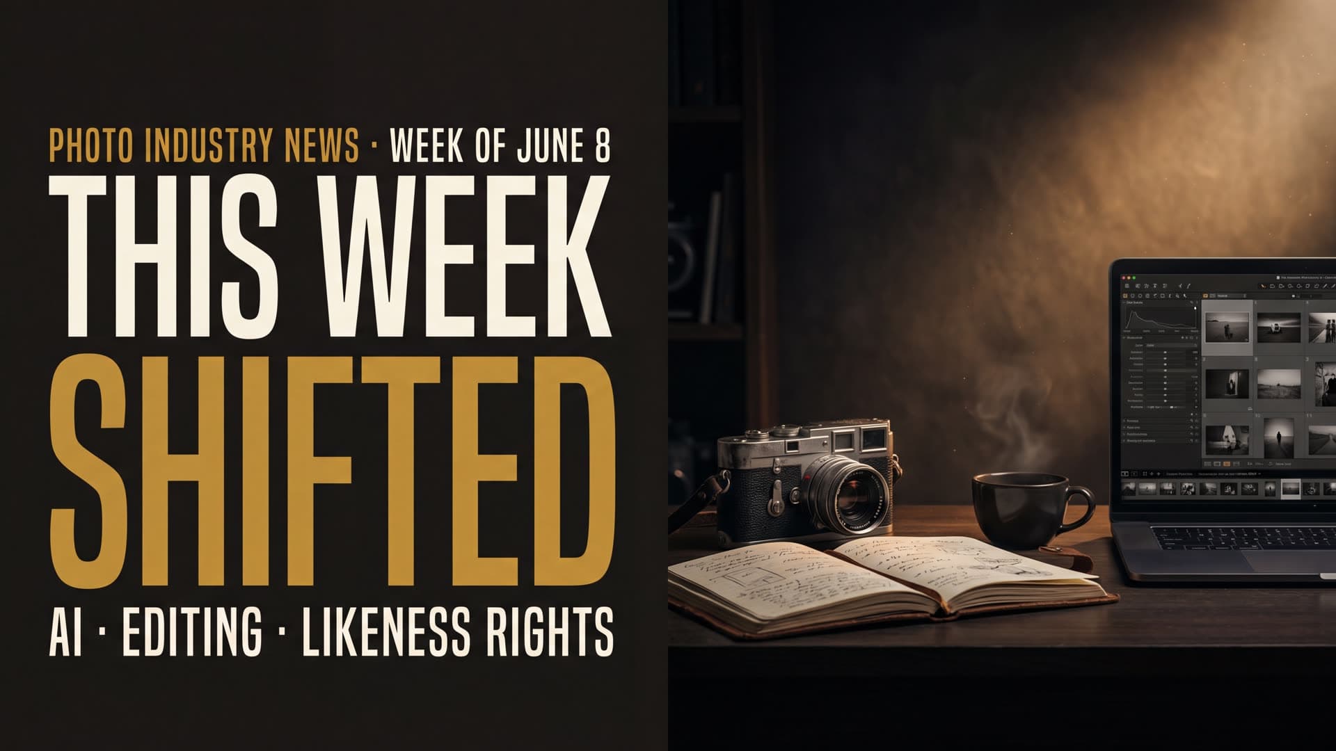 What changed for working photographers this week