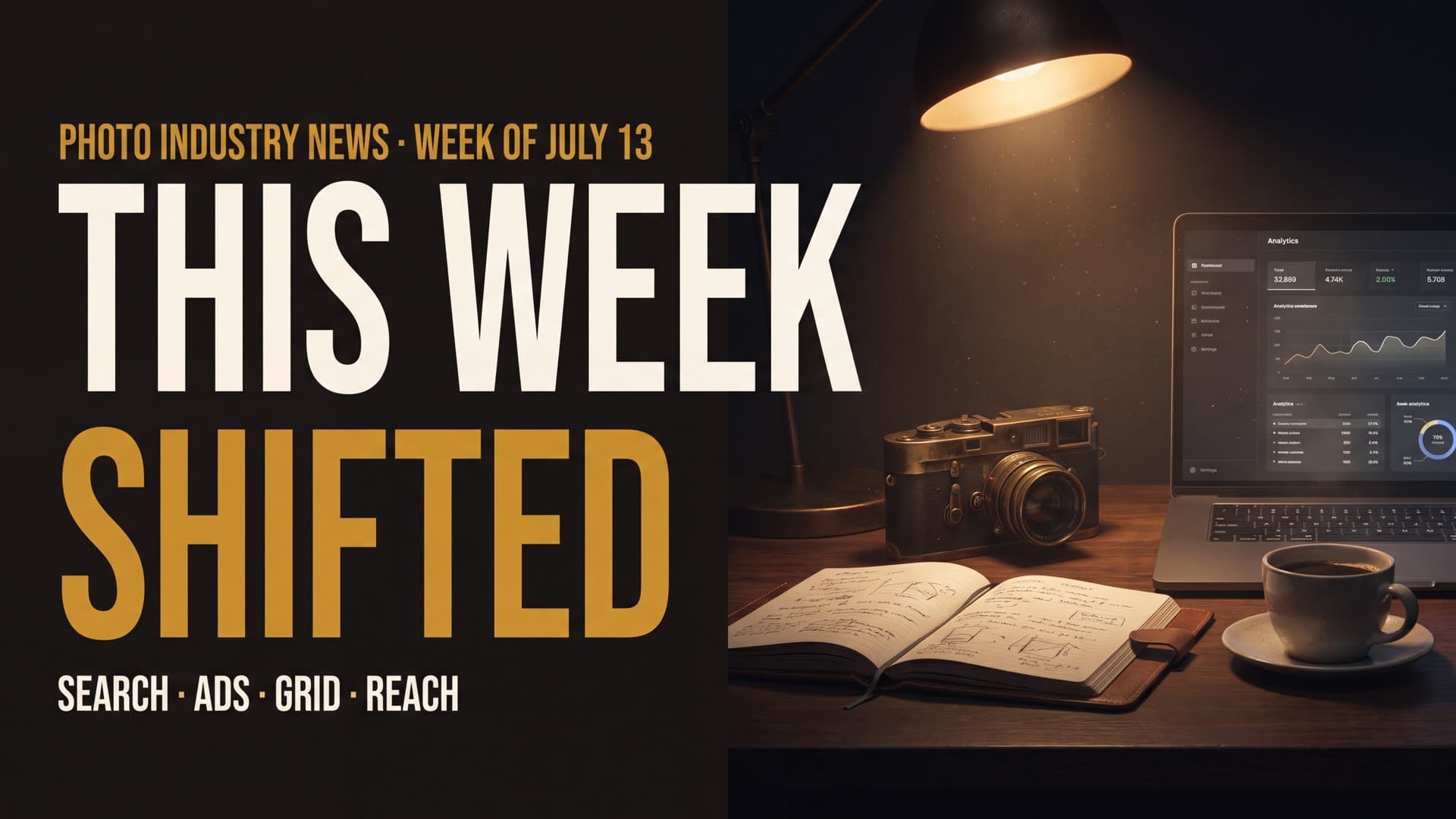 What changed for working photographers this week