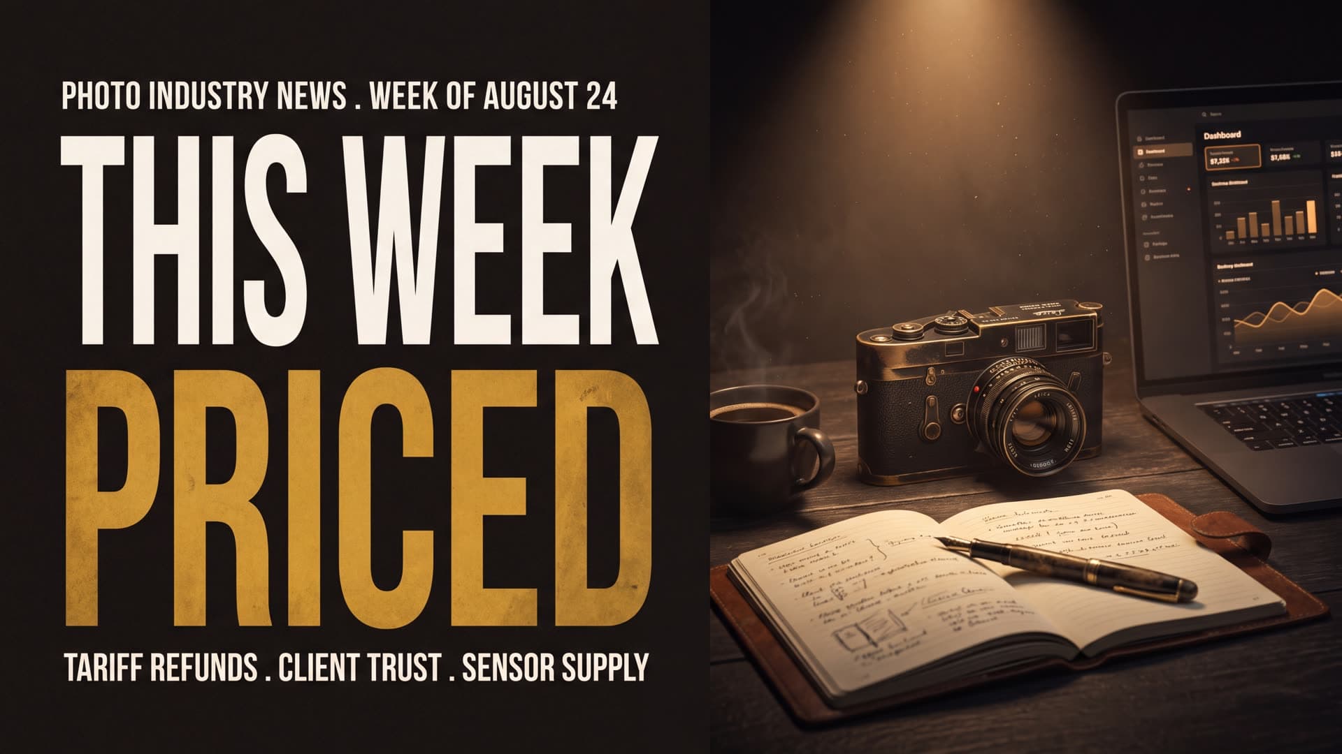 What changed for working photographers this week