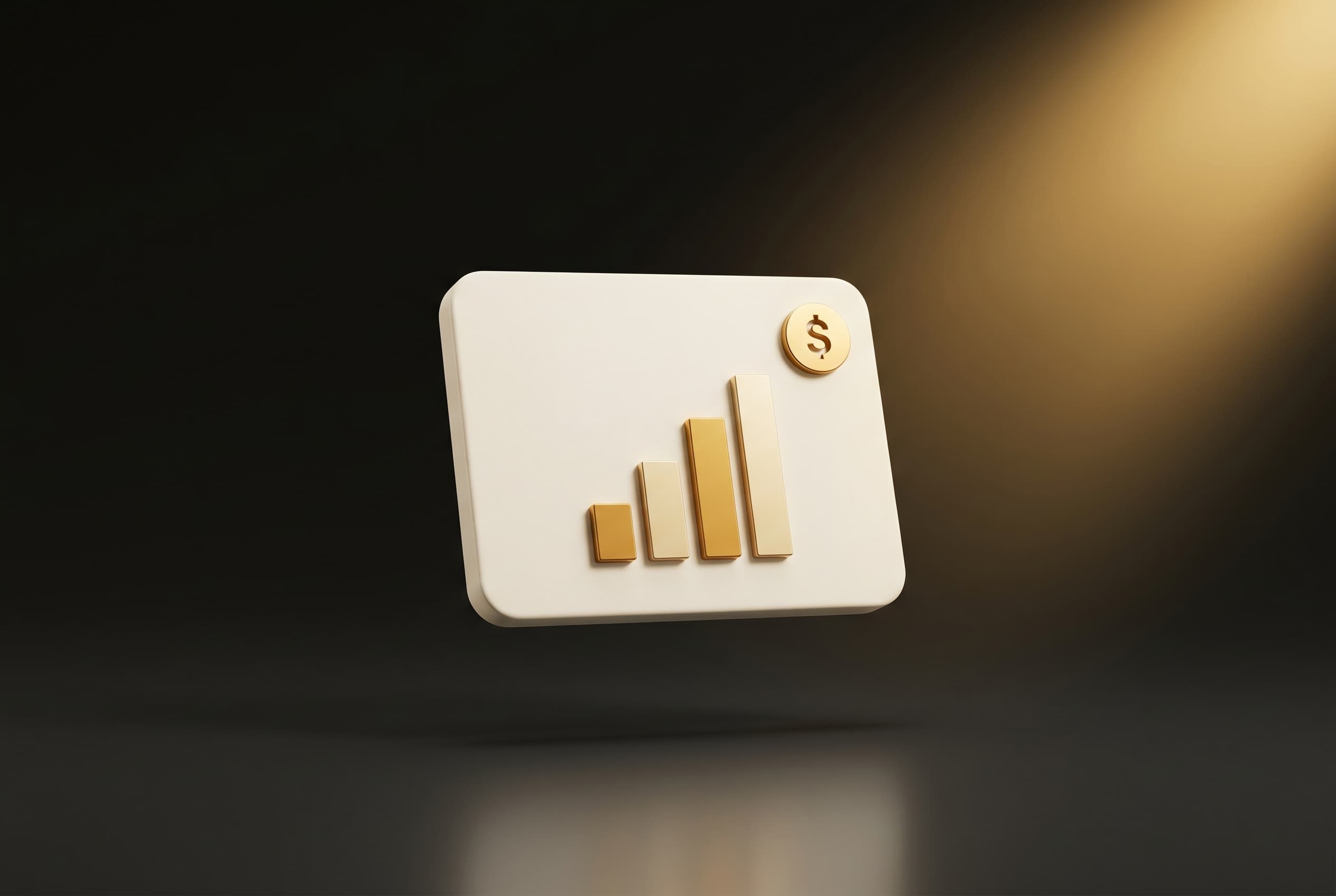 A clean, penny-correct ledger at the center of ElevateStudio